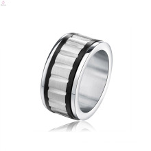 Simple Statement Men Jewelry Rotating Gear Ring